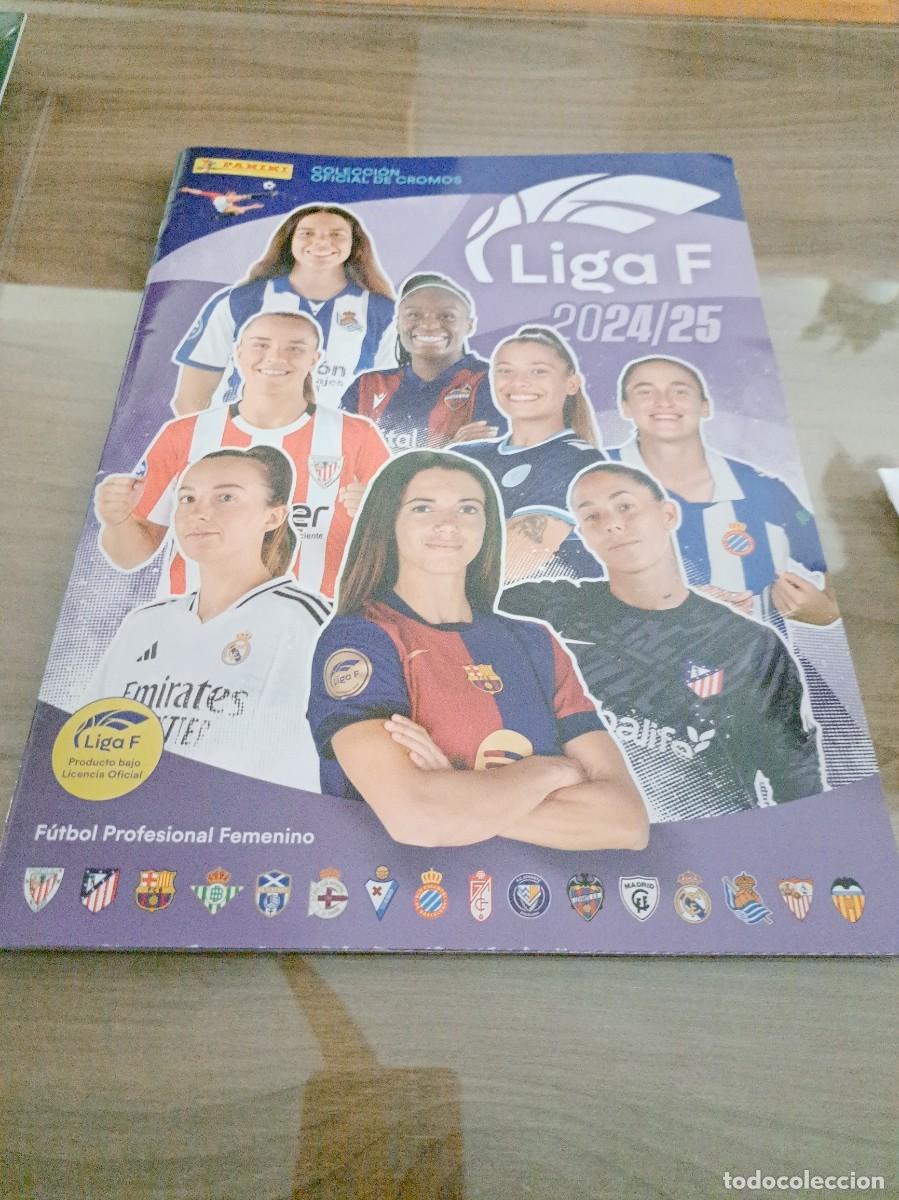 Coleccionismo &aacute;lbumes: ALBUM VACIO. LIGA F 2024-25.FUTBOL FEMENINO
