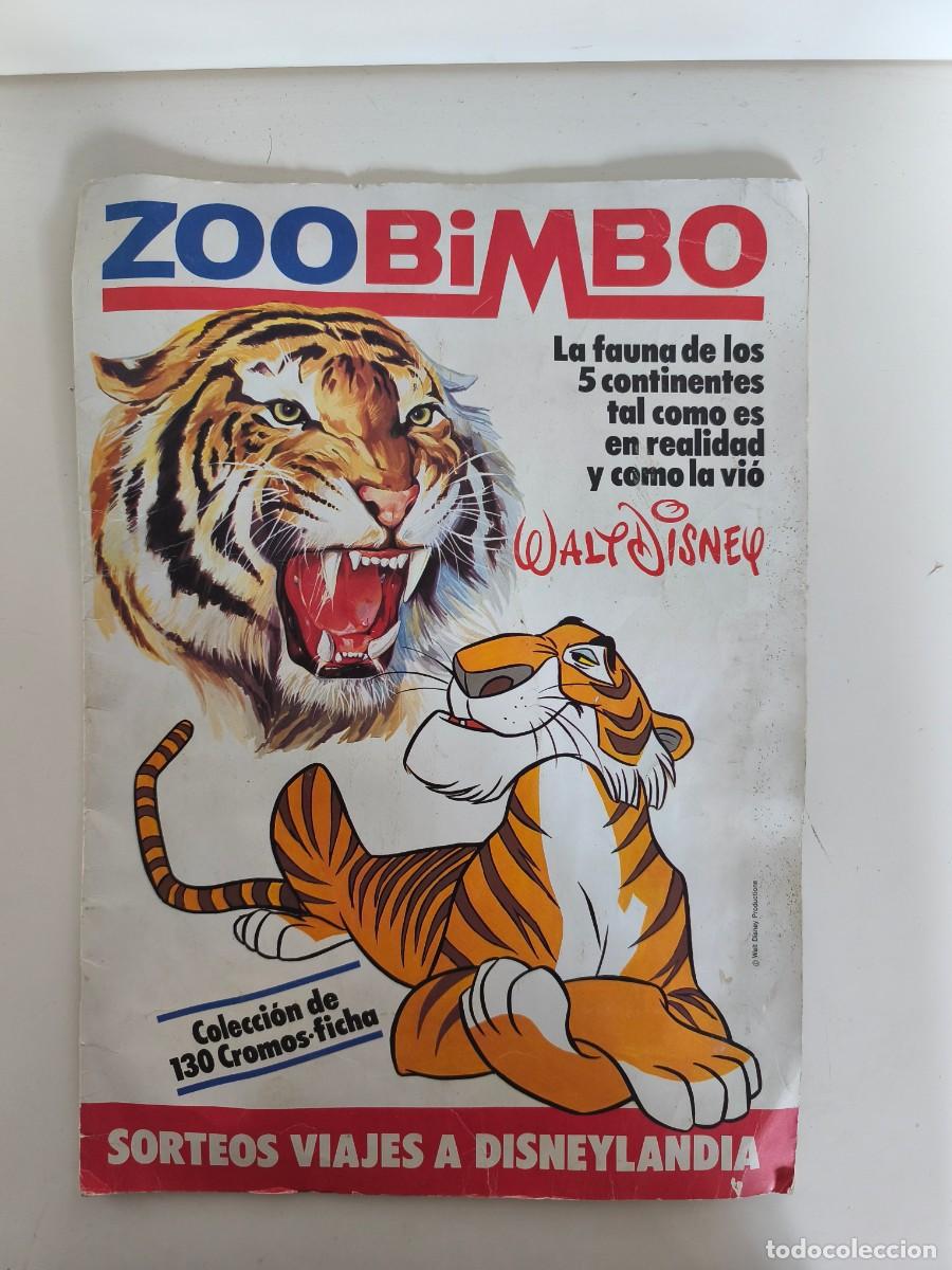 Coleccionismo &aacute;lbumes: &Aacute;lbum Zoobimbo Walt Disney (Bimbo, 1979)