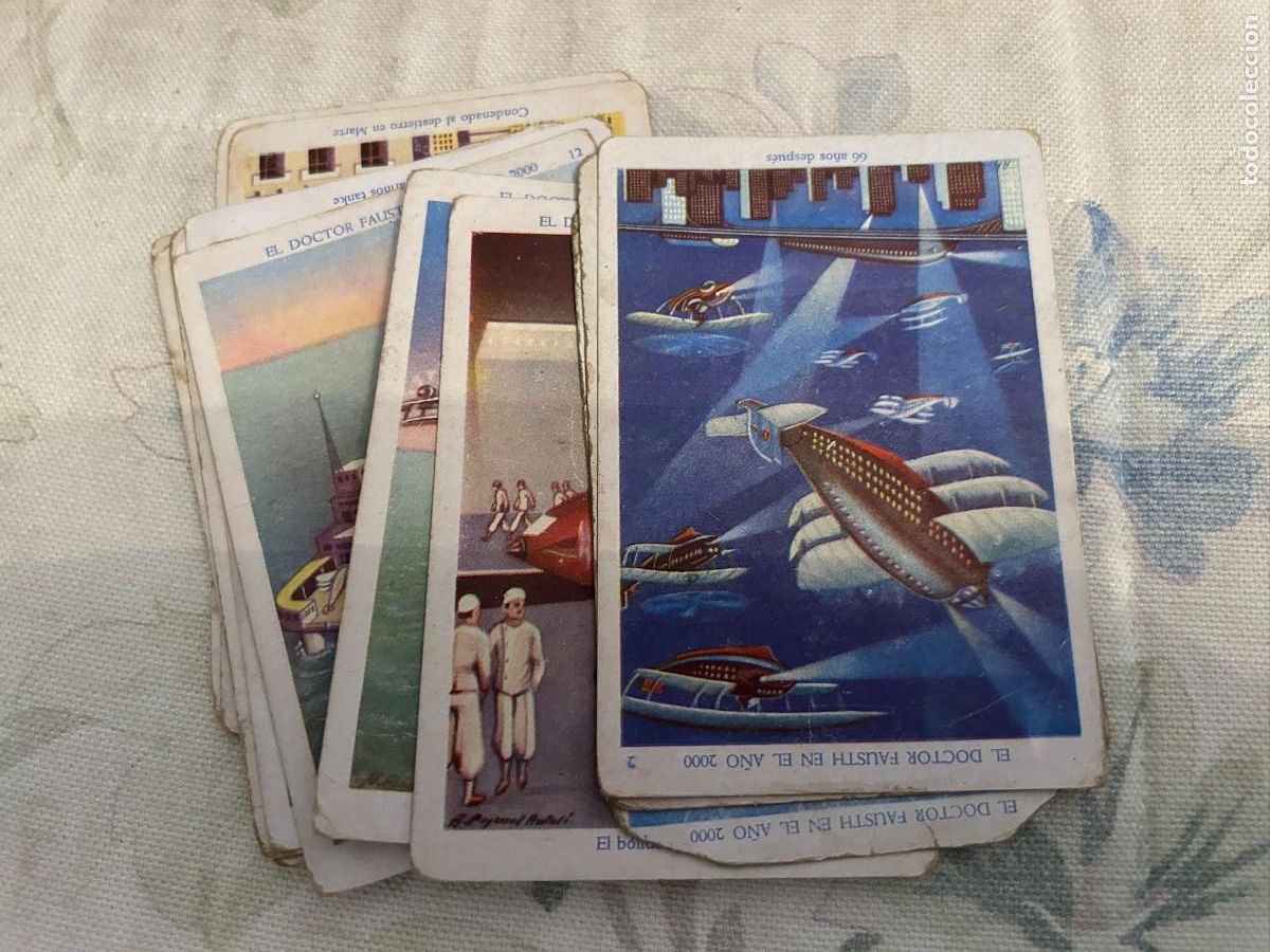 Coleccionismo &aacute;lbumes: el doctor fausthen el a&ntilde;o 2000 lote de 11 cromos relacion en descripcion se venden sueltos
