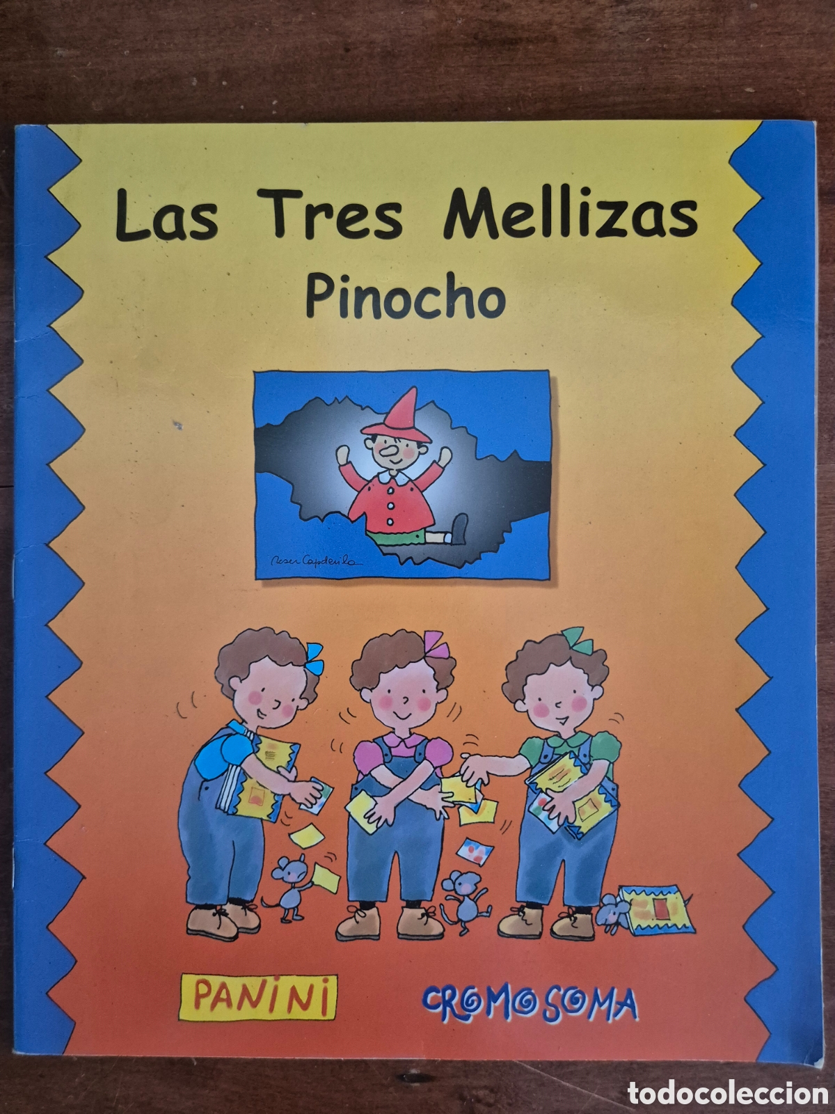 Coleccionismo &aacute;lbumes: LAS TRES MELLIZAS PINOCHO VACIO