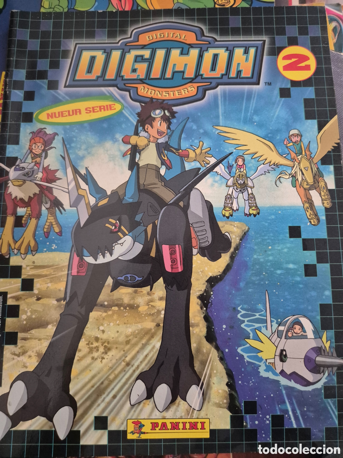 Coleccionismo &aacute;lbumes: DIGIMON 2 PANINI NUEVO Y VACIO - PLANCHA