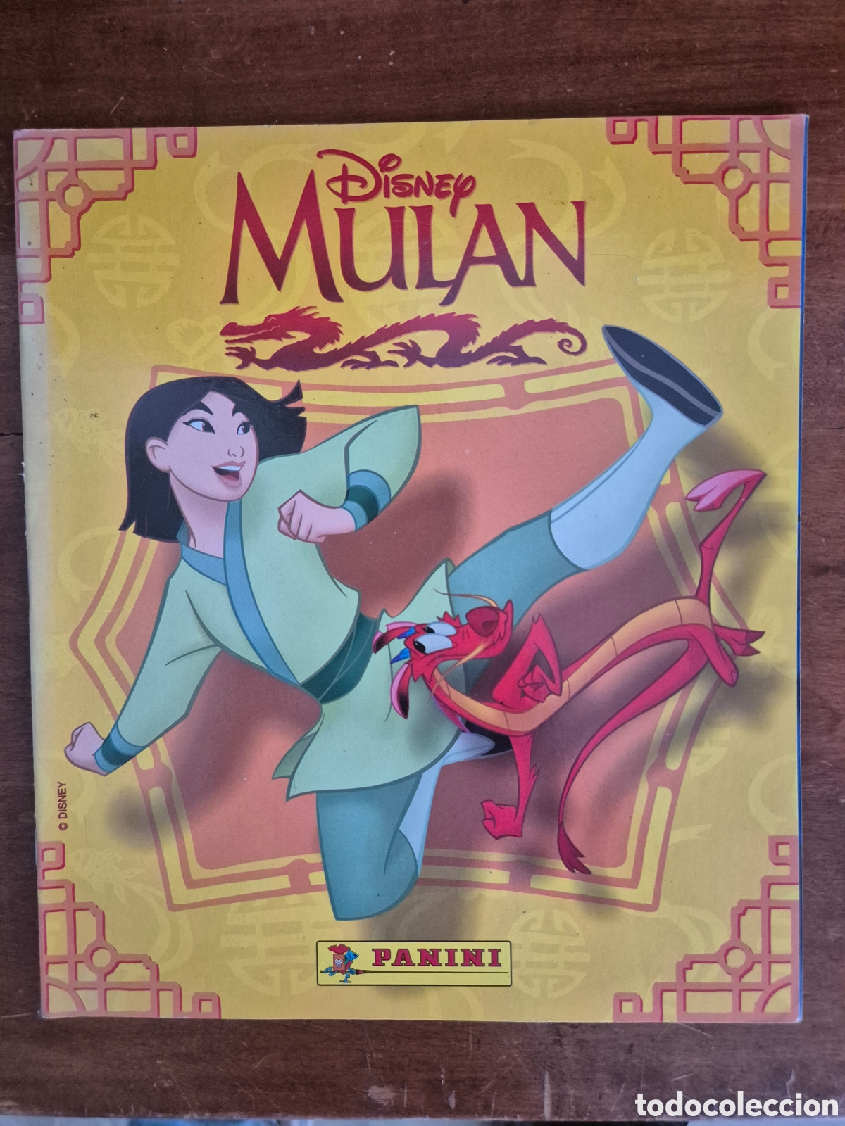 Coleccionismo &aacute;lbumes: ALBUM MULAN VACIO PLANCHA