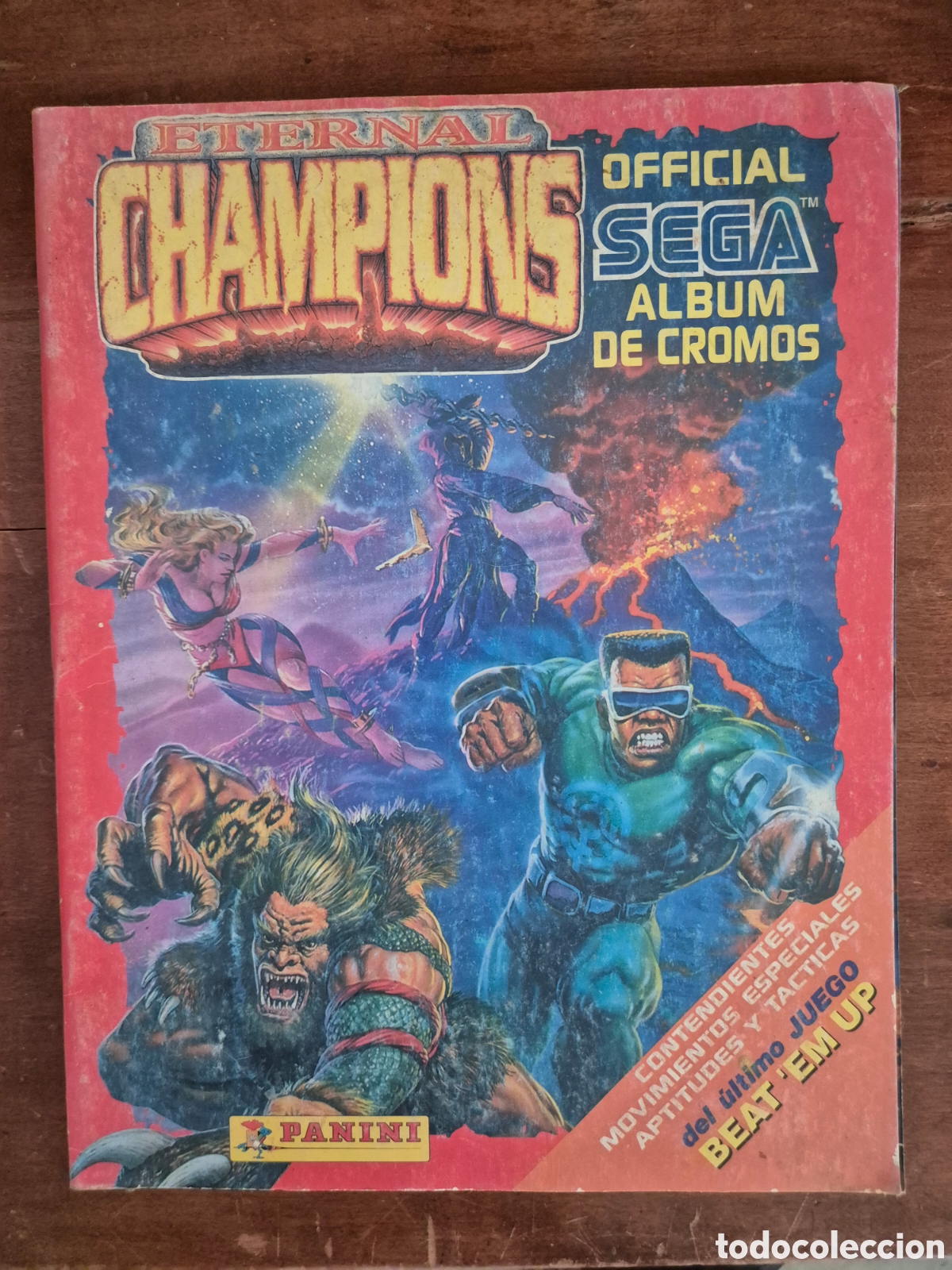 Coleccionismo &aacute;lbumes: ALBUM ETERNAL CHAMPIONS VACIO