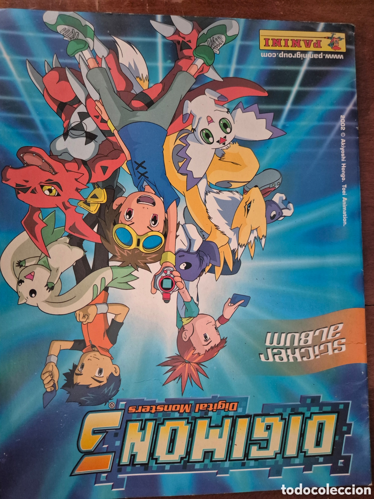 Coleccionismo &aacute;lbumes: DIGIMON 3 2002 VACIO PLANCHA