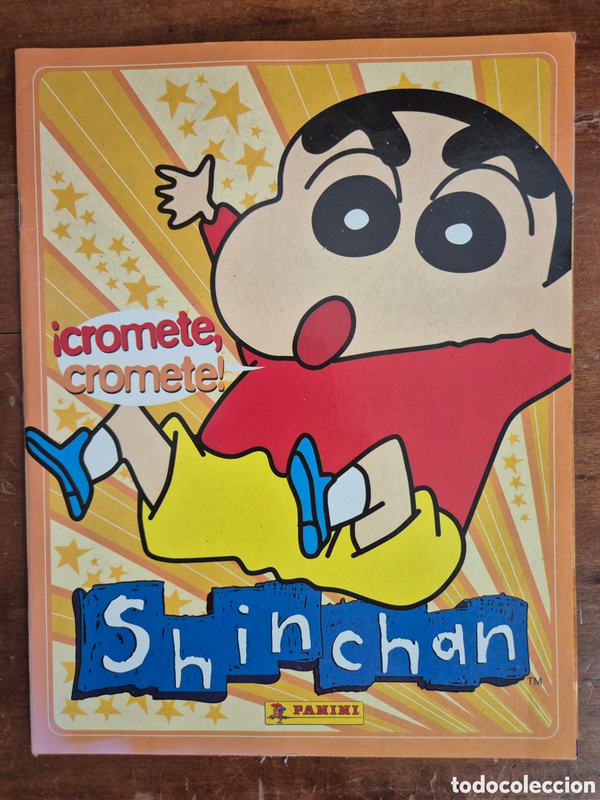 Coleccionismo &aacute;lbumes: ALBUM SHINCHAN CROMETE CROMETE VACIO