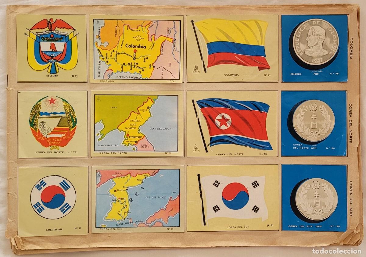 Coleccionismo &aacute;lbumes: Lote 24 P&aacute;ginas Colecci&oacute;n Universal 1962 Ales. Cromos 73 al 336 (Faltan 116 y 122). Para recuperar.