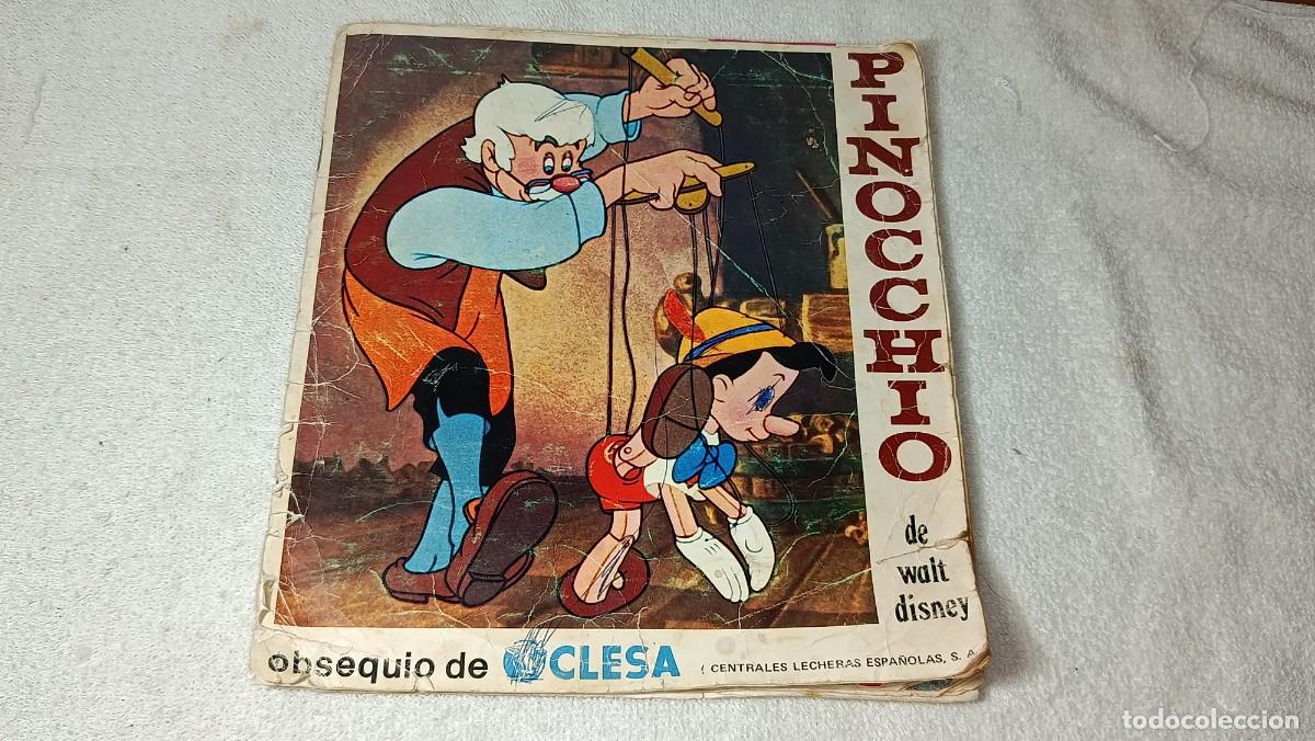 Coleccionismo &aacute;lbumes: ANTIGUO ALBUM DE CROMOS DE PINOCHO ED. FHER REGALO PROMOCIONAL DE YOGUR CLESA A&Ntilde;OS 70