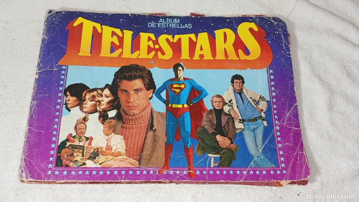 Coleccionismo &aacute;lbumes: ANTIGUO ALBUM DE CROMOS TELE STARS TELESTARS ALBUM DE ESTRELLAS EDICIONES ESTE A&Ntilde;O 1978
