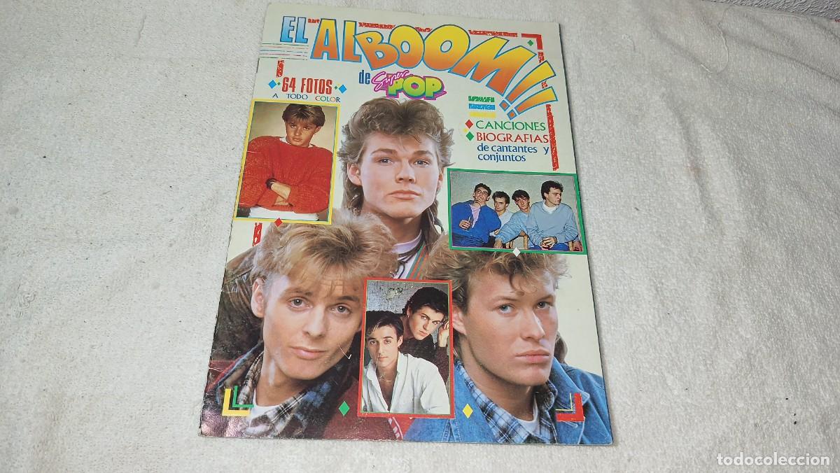 Coleccionismo &aacute;lbumes: ANTIGUO ALBUM DE CROMOS REVISTA SUPER POP EL EL ALBOOM SUPER POP A&Ntilde;OS 80