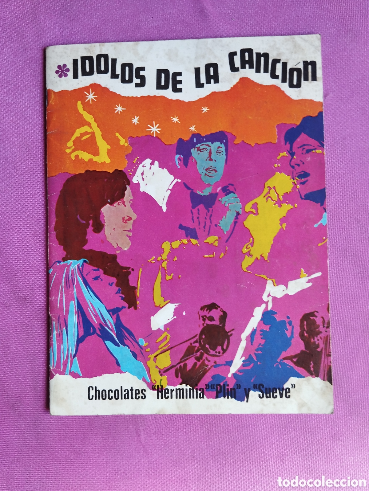 Coleccionismo &aacute;lbumes: IDOLOS DE LA CANCION CHOCOLATES LA HERMINIA L41 3