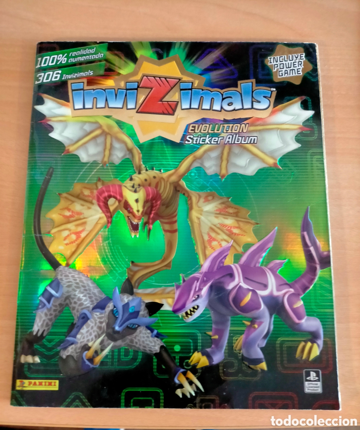 Coleccionismo &aacute;lbumes: ALBUM INVIZIMALS EVOLUTION STICKER