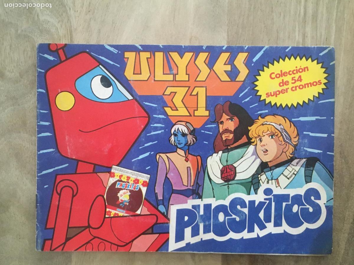 Coleccionismo &aacute;lbumes: phoksitos ulyses 31 ulises album de cromos incompleto muy buen estado faltan 9