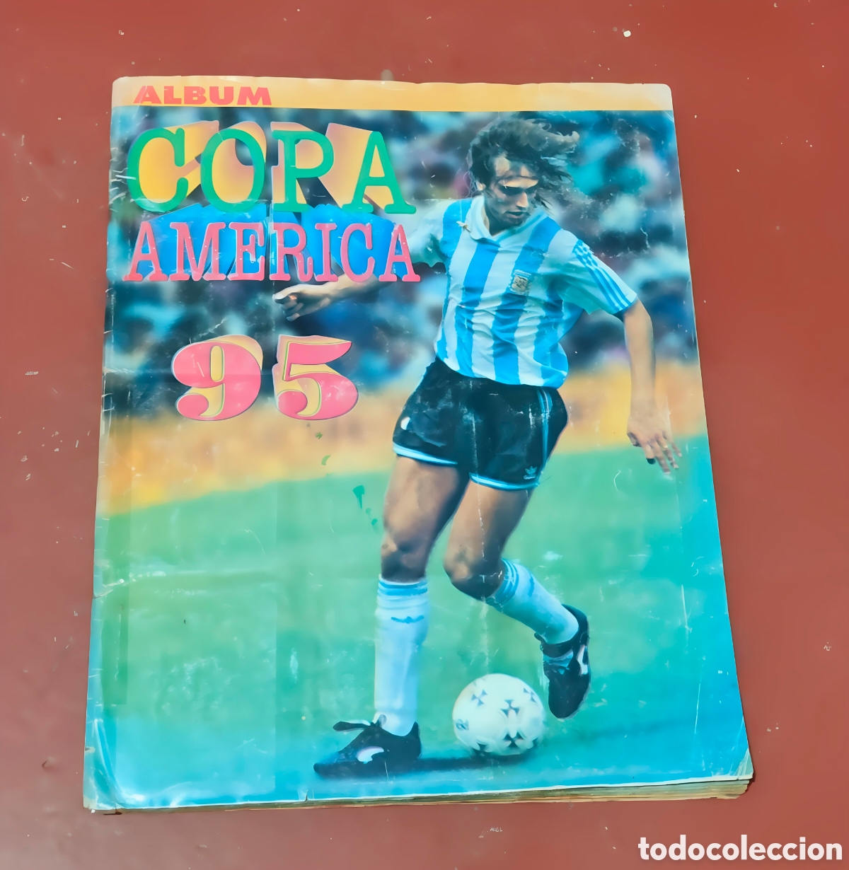 Coleccionismo &aacute;lbumes: Album Copa Am&eacute;rica 95 - Navarrete -