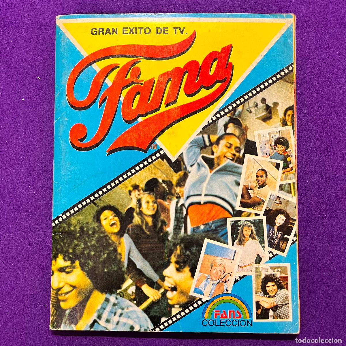Coleccionismo &aacute;lbumes: ALBUM DE CROMOS FAMA. GRAN EXITO DE TV. FALTA EL CROMO N&ordm;189.