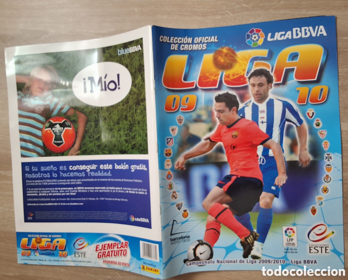 Coleccionismo &aacute;lbumes: Album cromos futbol temporada (09-10) 2009-2010 edita Este/panini