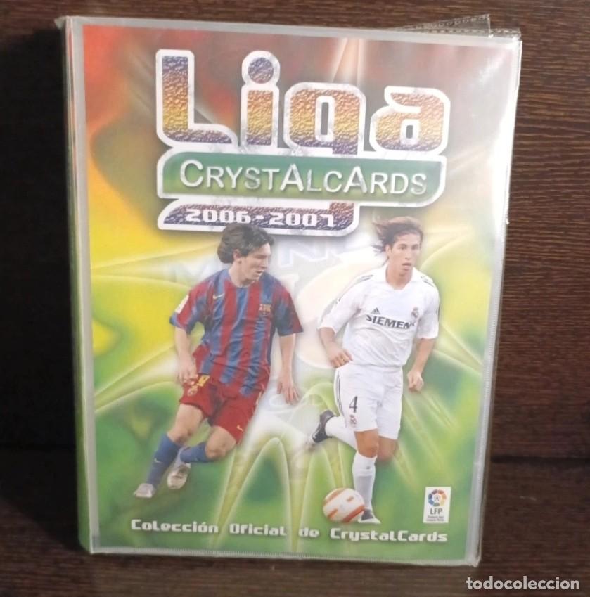 Coleccionismo &aacute;lbumes: Album archivador Liga Crystalcards 2006 07 Nuevo precintado Mundicromo