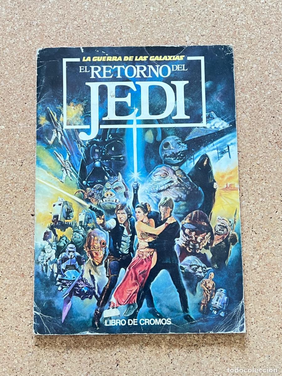 Coleccionismo &aacute;lbumes: &Aacute;lbum de cromos EL RETORNO DEL JEDI con 142 cromos 1983