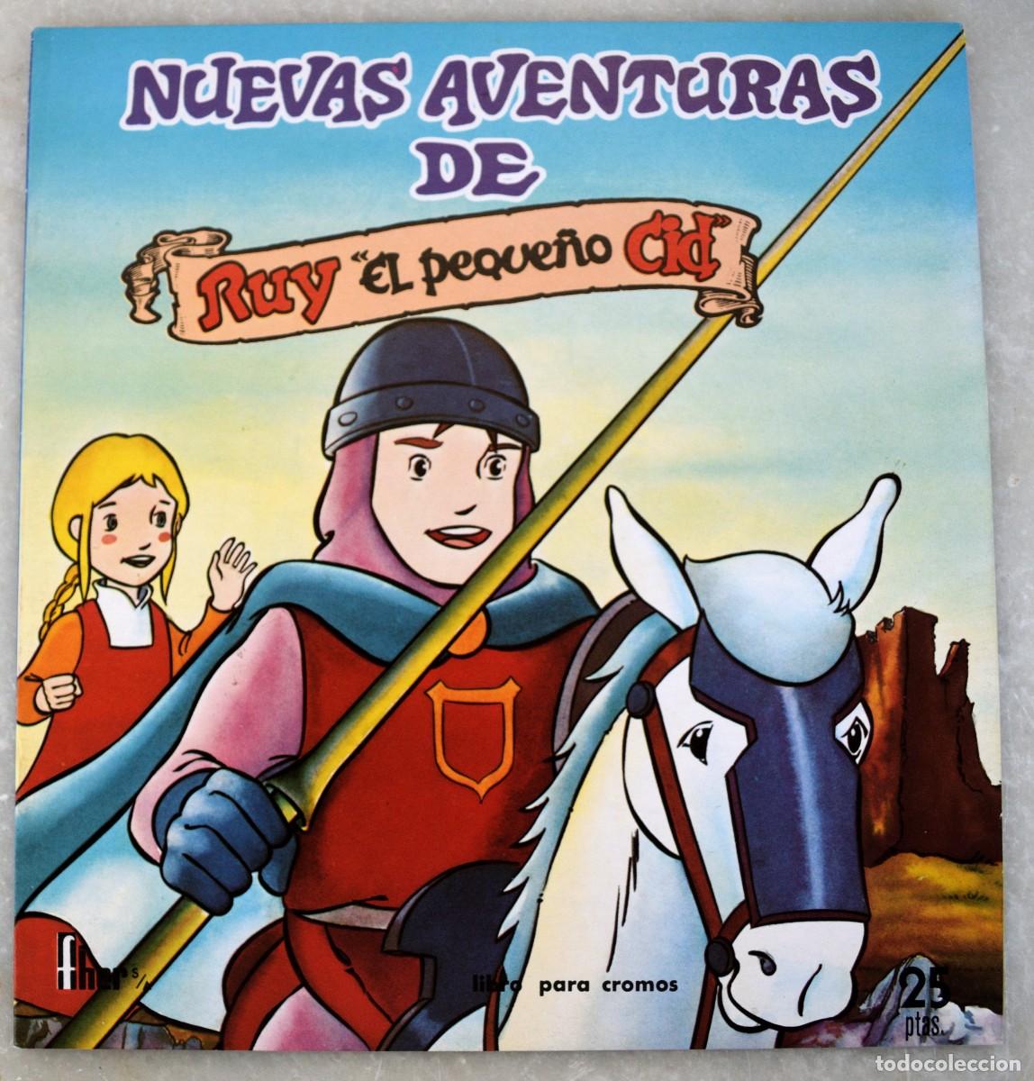 Coleccionismo &aacute;lbumes: NUEVAS AVENTURAS DE RUY EL PEQUE&Ntilde;O CID ALBUM VAC&Iacute;O NUEVO (DE STOCK DE ALMAC&Eacute;N)