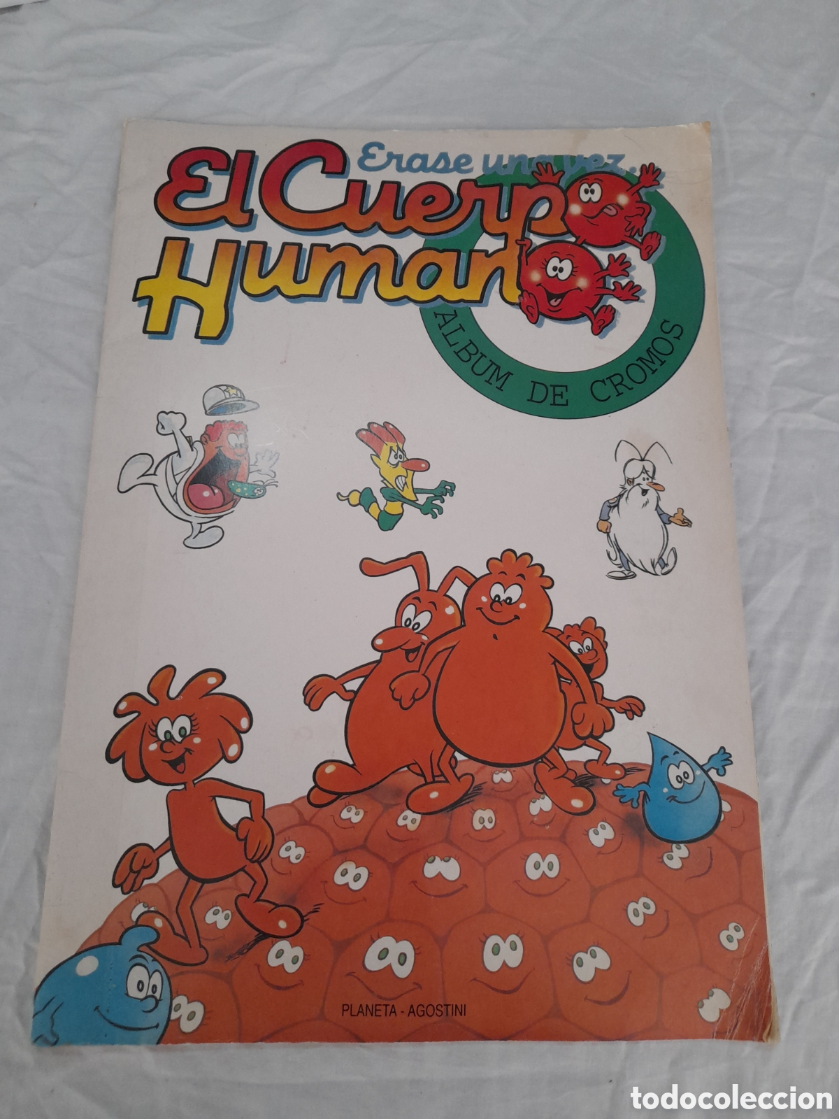 Coleccionismo &aacute;lbumes: ALBUM DE CROMOS, ERASE UNA VEZ EL CUERPO HUMANO. PLANETA . A&Ntilde;O 1992