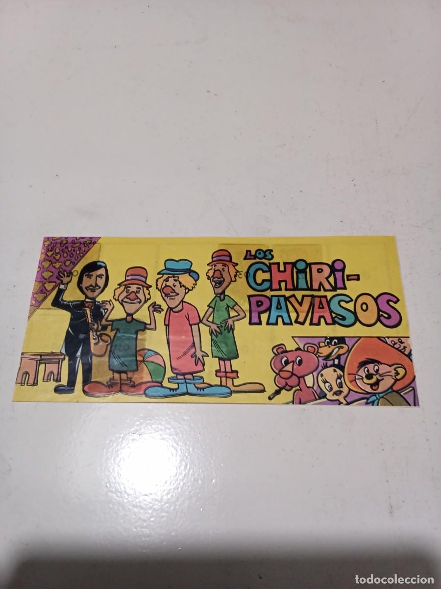 Coleccionismo &aacute;lbumes: Album Los Chiri-payasos a&ntilde;os 1974, pipas tostabal.