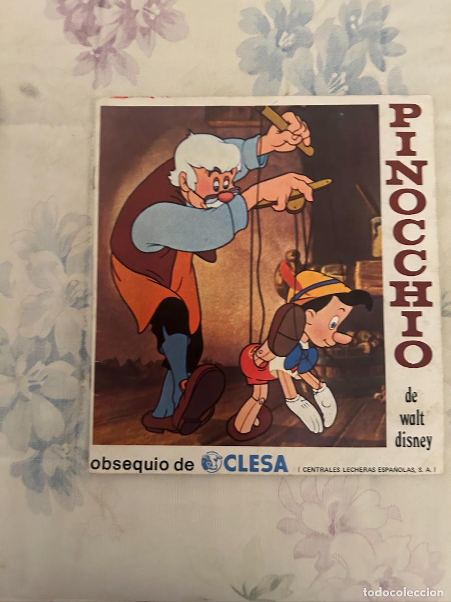 Coleccionismo &aacute;lbumes: PINOCCHIO DE CLESA ALBUM CON37 CROMOS Y 10 CALCAMUNIAS SE PUEDE LLEGAR A VENDER SUELTOS