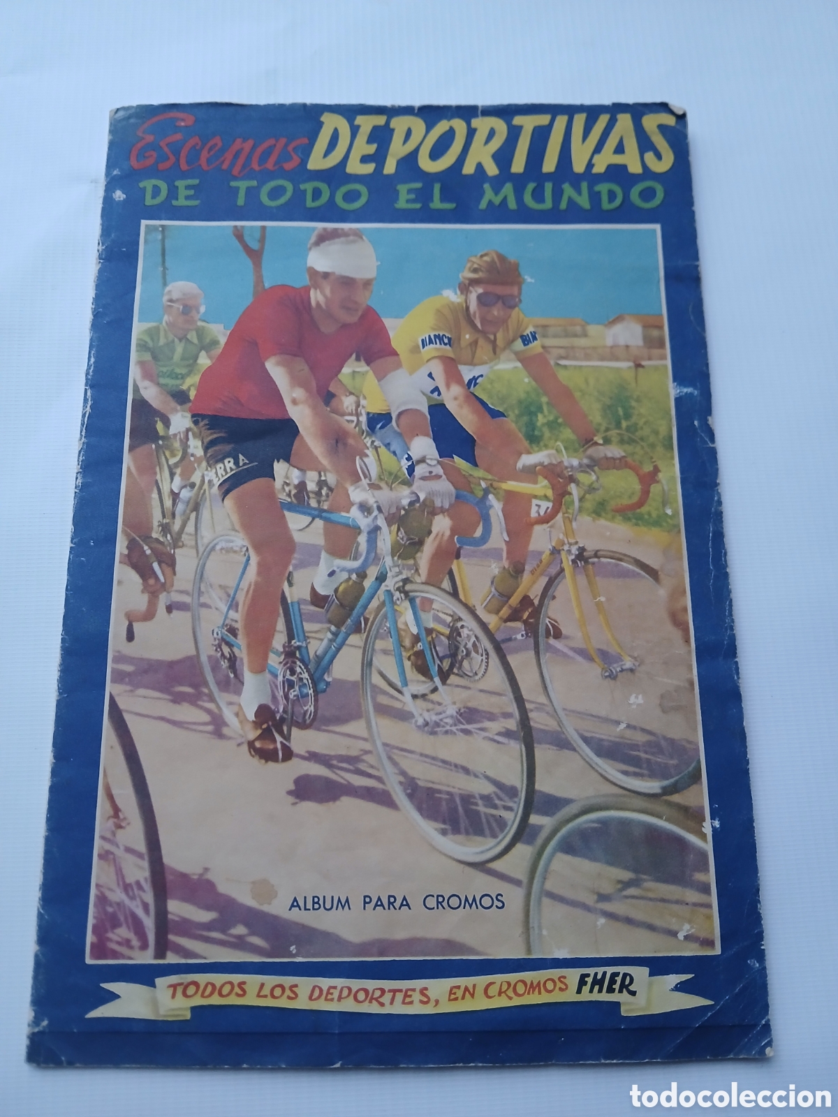 Coleccionismo &aacute;lbumes: DIFICIL ALBUM ESCENAS DEPORTIVAS DE TODO EL MUNDO 1953 EDITORIAL FHER BILBAO * ORIGINAL &Eacute;POCA *