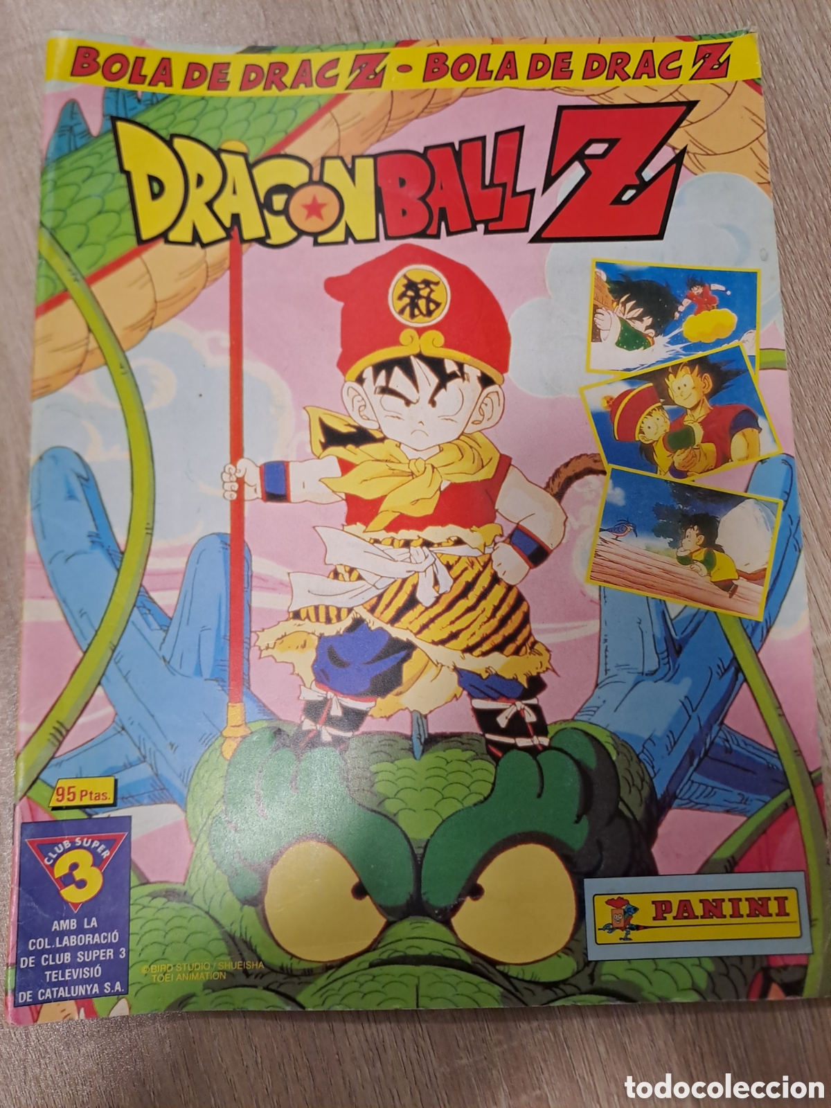Coleccionismo &aacute;lbumes: &Aacute;lbum de cromos Bola de Drac Z Dragon Ball Z de Panini, edici&oacute;n en catal&aacute;n. &Aacute;lbum original