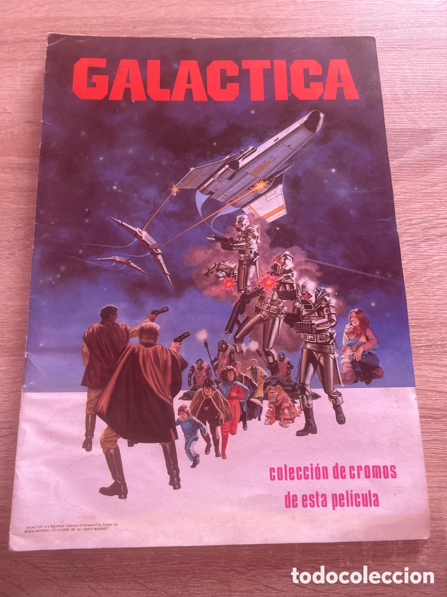 Coleccionismo &aacute;lbumes: &Aacute;lbum gal&aacute;ctica incompleto al 30%