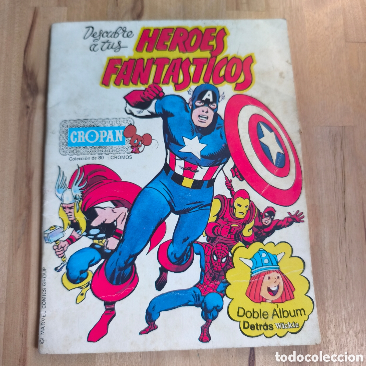 Coleccionismo &aacute;lbumes: Album heroes fantasticos Cropan, ver fotos y descripcion
