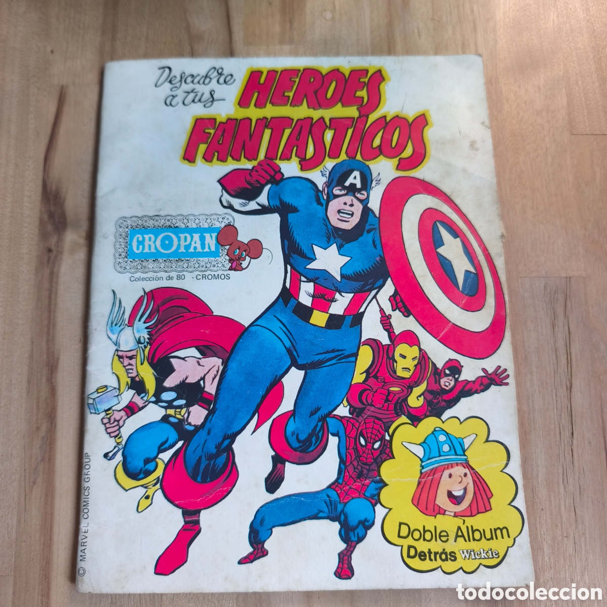 Coleccionismo &aacute;lbumes: Album super heroes de Cropan, ver descripcion y fotos