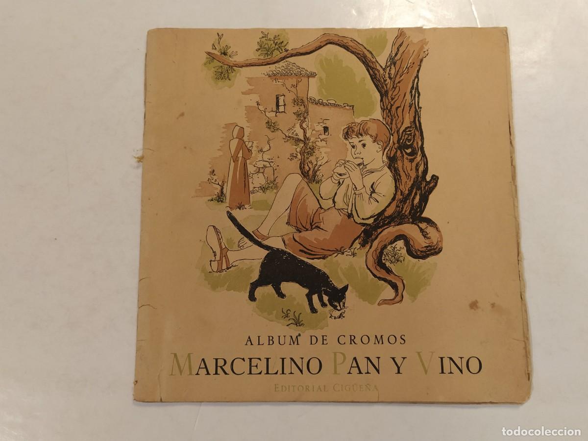 Coleccionismo &aacute;lbumes: MARCELINO PAN Y VINO - ALBUM DE CROMOS INCOMPLETO - EDITORIAL CIGUE&Ntilde;A -VER FOTOS