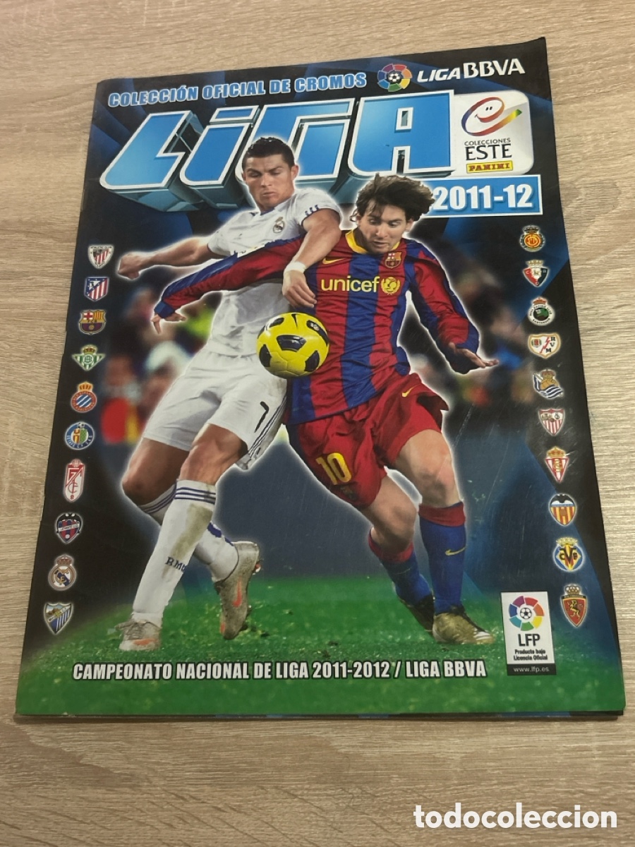 Coleccionismo &aacute;lbumes: &Aacute;lbum de f&uacute;tbol liga 2011 12 colecciones este panini
