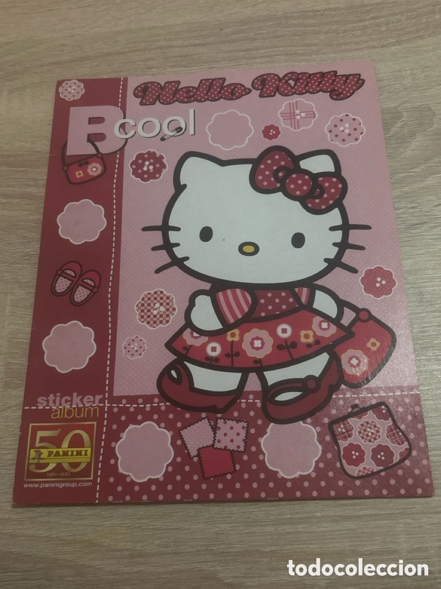 Coleccionismo &aacute;lbumes: &Aacute;lbum hello Kitty stickers vac&iacute;o