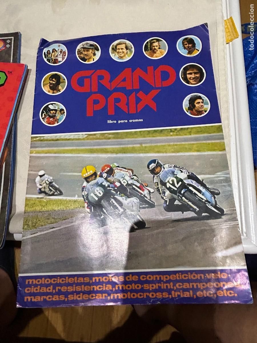 Coleccionismo &aacute;lbumes: GRAN PRIX ALBUM PLANCHA NUEVO