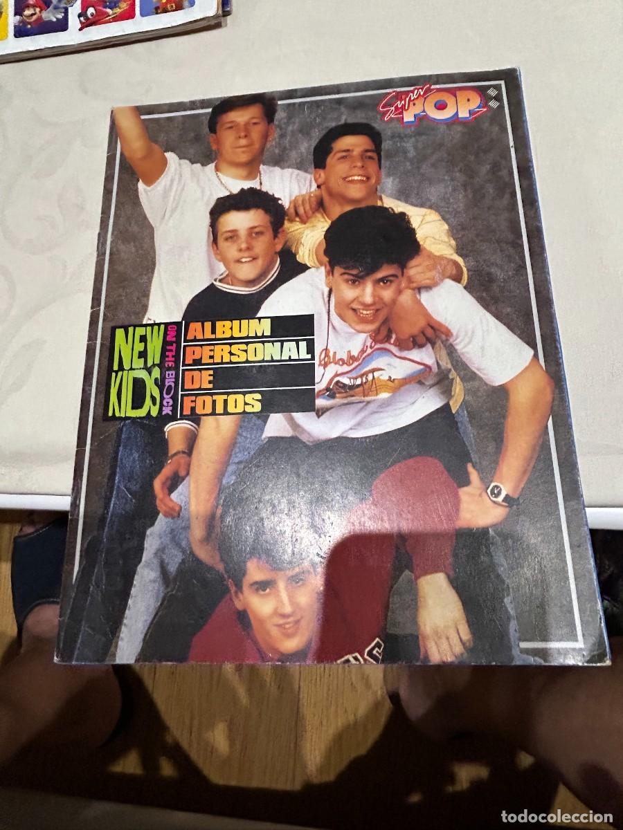 Coleccionismo &aacute;lbumes: NEW KIDS ON THE BLOCK ALBUM CASI COMPLETO FALTAN 5 CROMOS