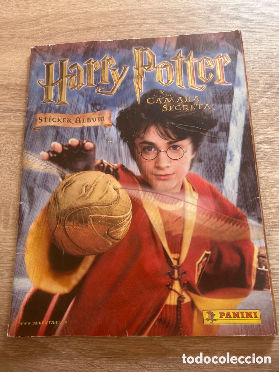 Coleccionismo &aacute;lbumes: &Aacute;lbum incompleto de harry potter de panini
