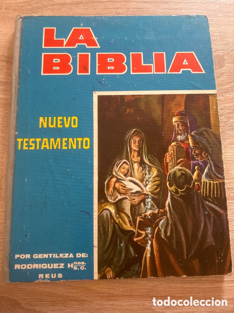 Coleccionismo &aacute;lbumes: &Aacute;lbum incompleto la biblia Nuevo Testamento
