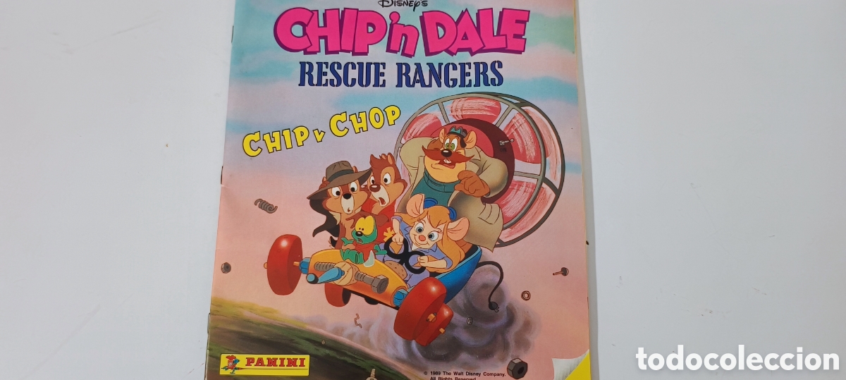 Coleccionismo &aacute;lbumes: Album de Chip y Chop los guardianes rescatadores falta unos 5 cromos