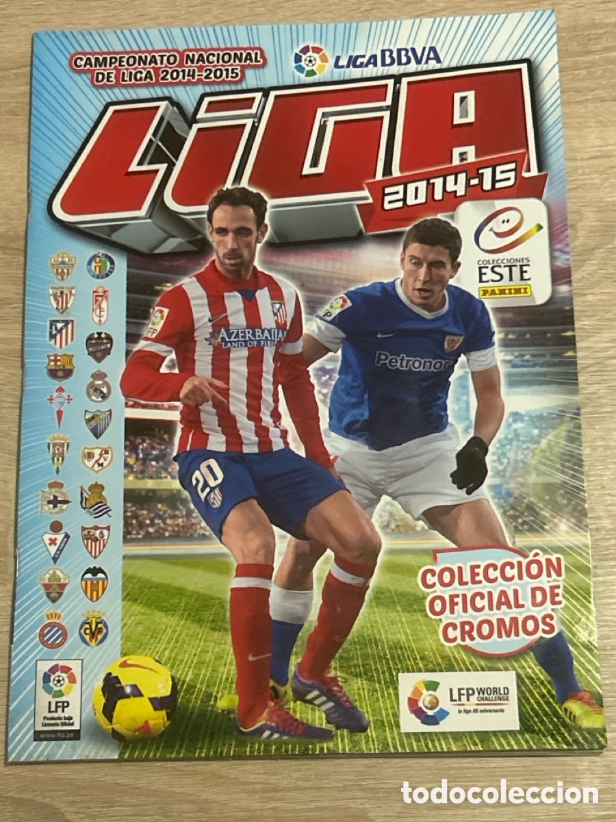 Coleccionismo &aacute;lbumes: &Aacute;lbum vac&iacute;o nuevo de f&uacute;tbol liga 2014/15