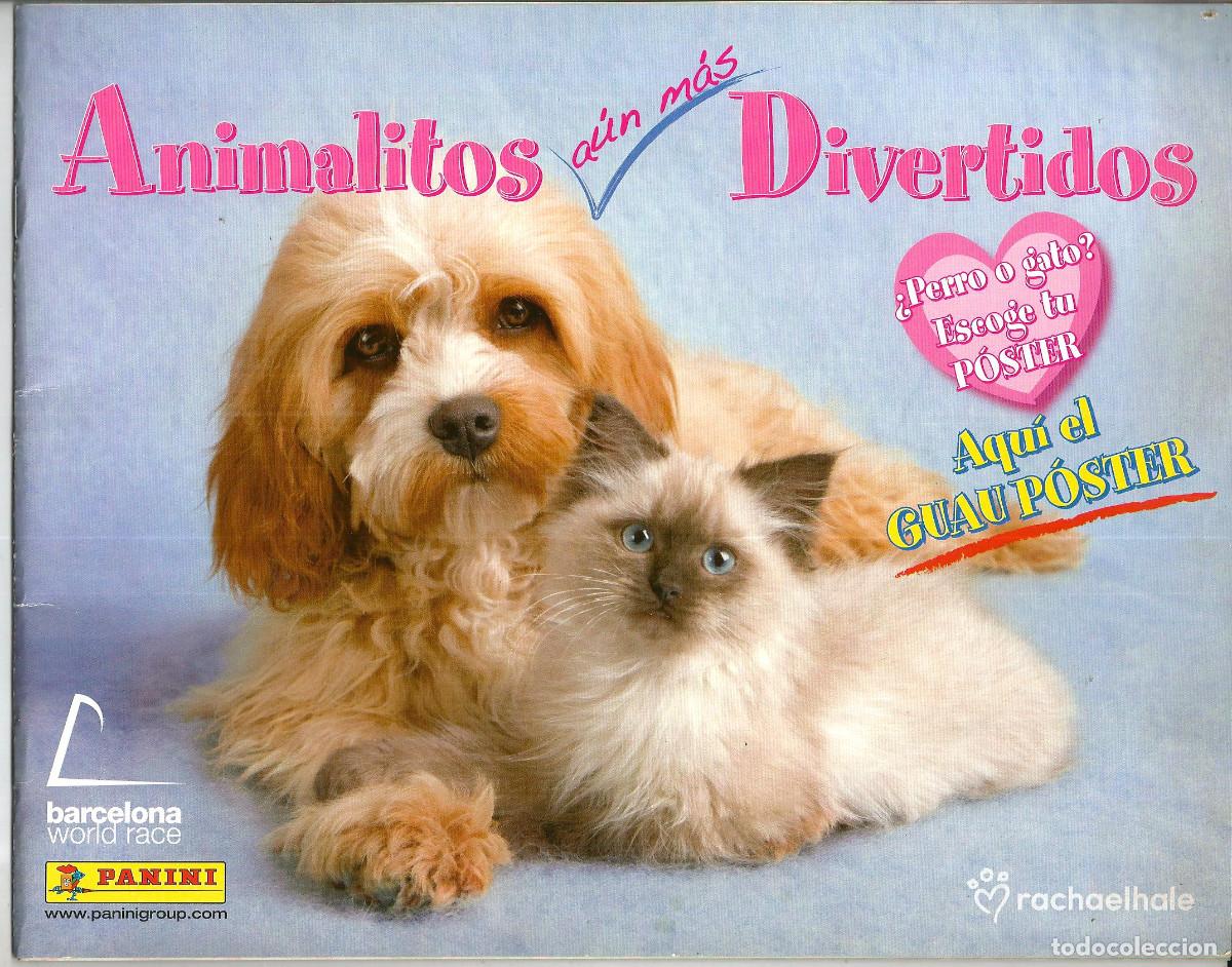 Coleccionismo &aacute;lbumes: ALBUM VACIO PLANCHA, ANIMALITOS A&Uacute;N M&Aacute;S DIVERTIDOS - PANINI 2010 - CON 6 CROMOS REGALO Y POSTER