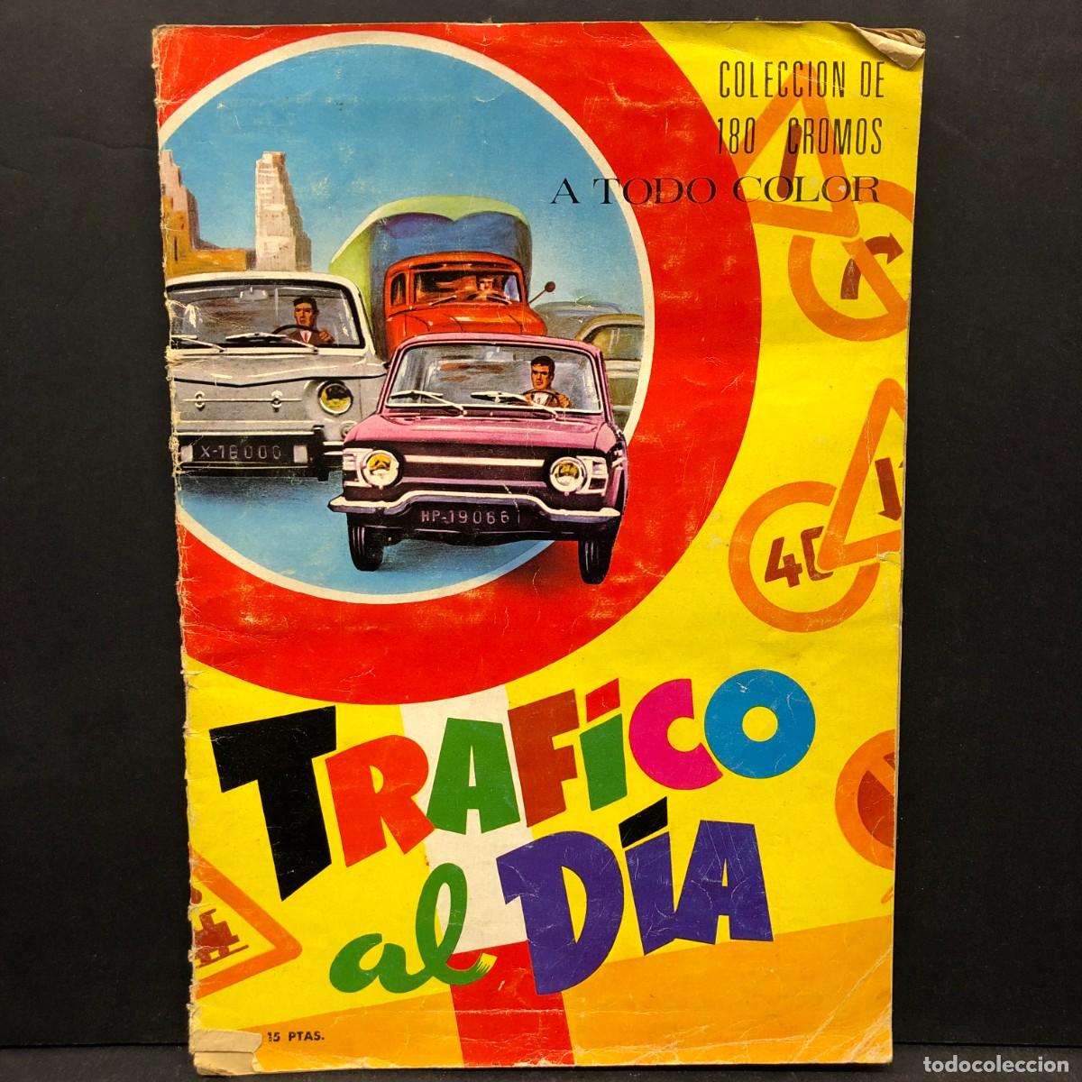 Coleccionismo &aacute;lbumes: ATRAFICO AL D&Iacute;A - A TODO COLOR - COLECCION DE 180 CROMOS - CASI COMPLETO / 2106