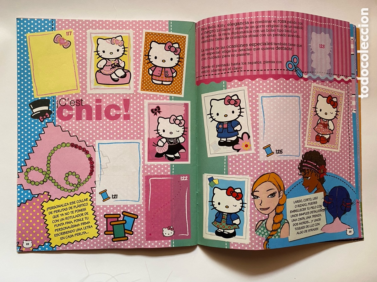 Coleccionismo &aacute;lbumes: &Aacute;lbum de cromos Hello Kitty Be Cool - Foto 2