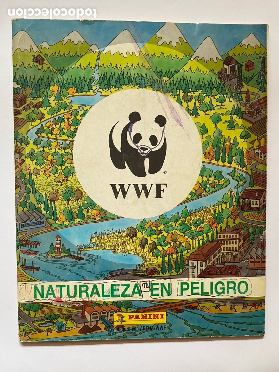 Coleccionismo &aacute;lbumes: &Aacute;lbum de cromos Naturaleza en Peligro