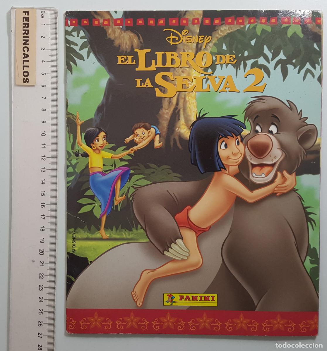 Coleccionismo &aacute;lbumes: ALBUM CROMOS EL LIBRO DE LA SELVA 2 PANINI DISNEY, FALTAN SOLO 29 CROMOS