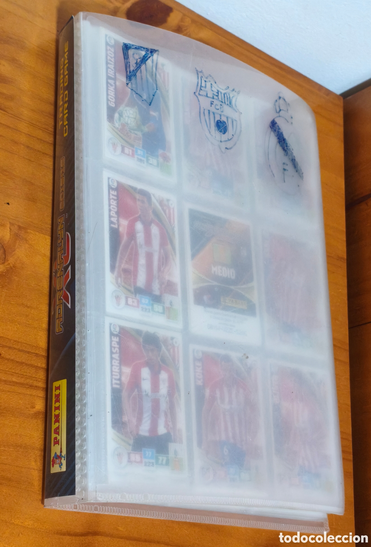 Coleccionismo &aacute;lbumes: &Aacute;lbum Adrenalyn XL 2015-16 Panini (+400 Cartas) - Colecci&oacute;n Liga BBVA