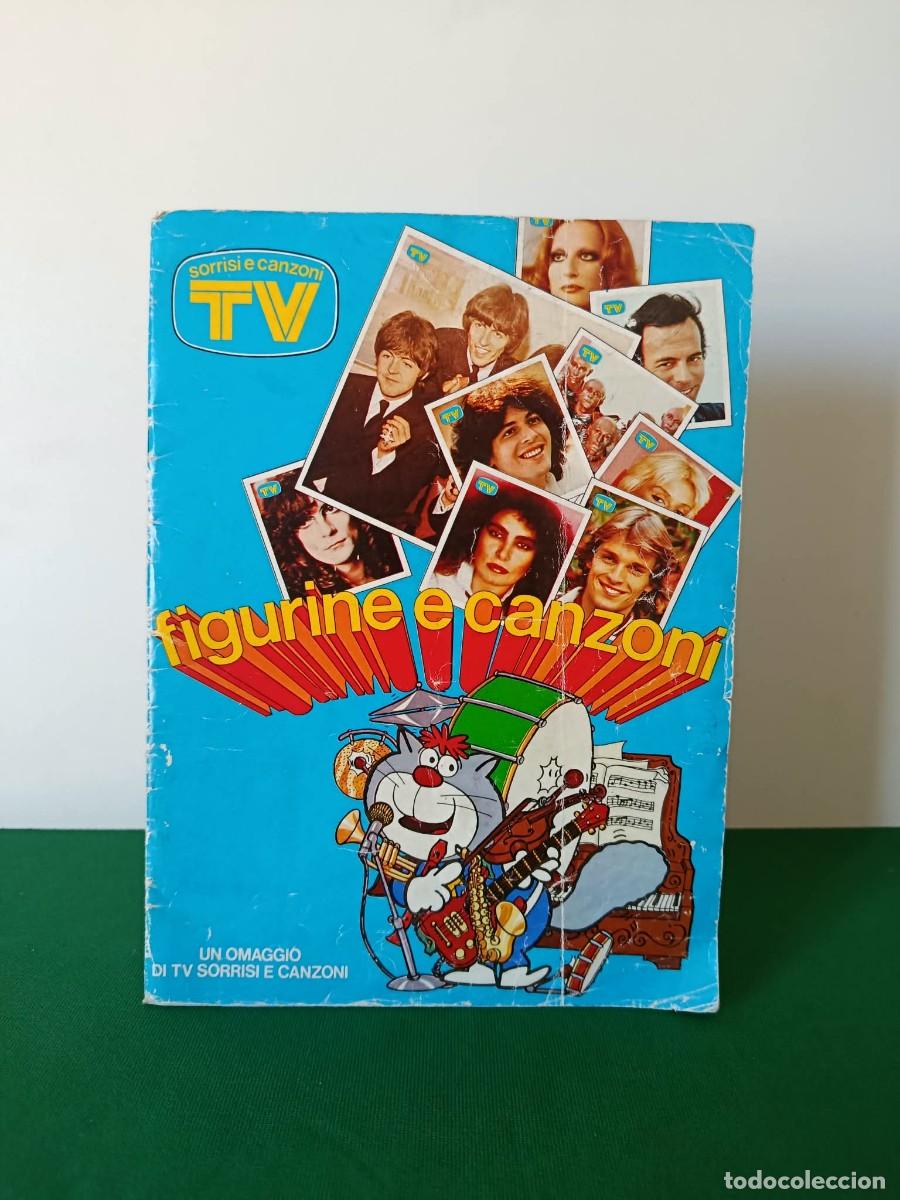 Coleccionismo &aacute;lbumes: Tv Sorrisi e Canzoni 1980 Figurine e Canzoni Album non Completo