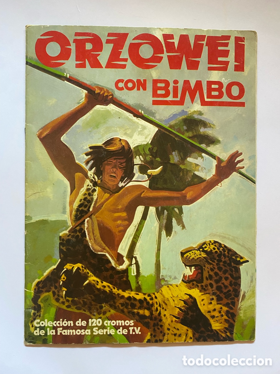 Coleccionismo &aacute;lbumes: &Aacute;lbum de cromos Orzowei