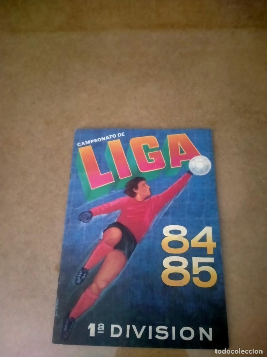 Coleccionismo &aacute;lbumes: album de cromos de liga 84-85 plancha