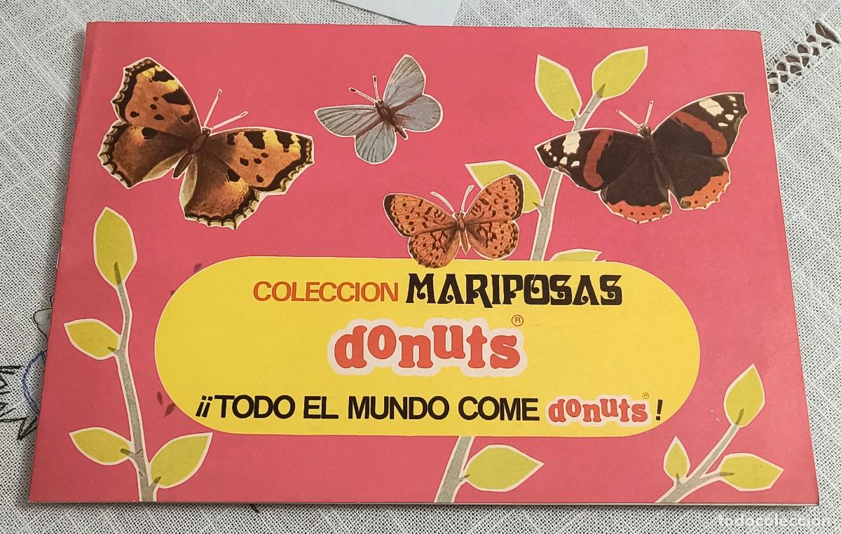 Coleccionismo &aacute;lbumes: &Aacute;LBUM VAC&Iacute;O - COLECCI&Oacute;N MARIPOSAS - DONUTS (1971)