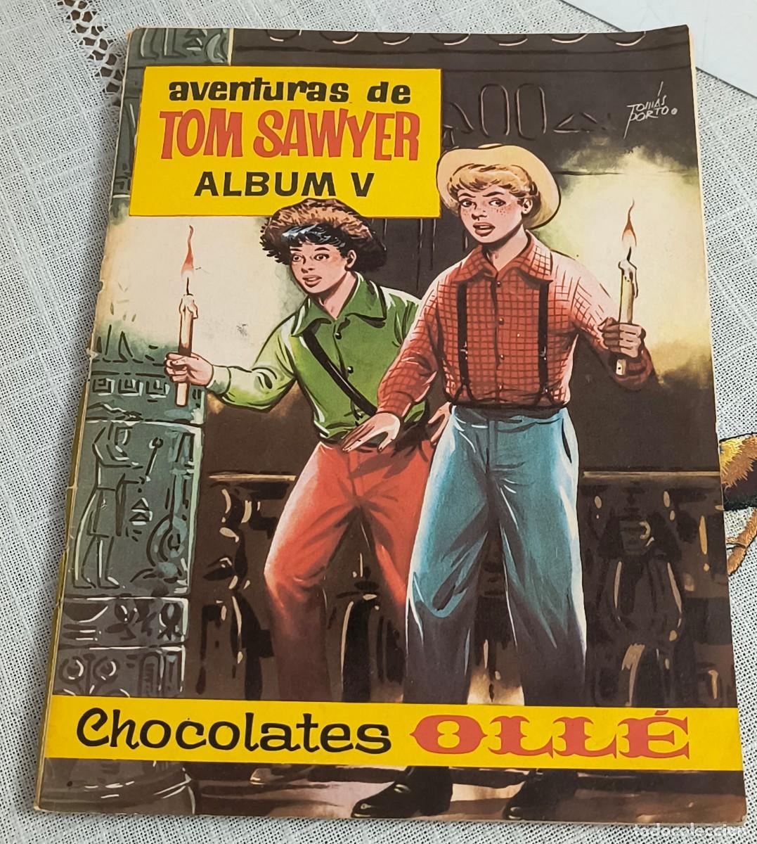 Coleccionismo &aacute;lbumes: &Aacute;LBUM VAC&Iacute;O | AVENTURAS DE TOM SAYER - V / CHOCOLATES OLLE (1963)